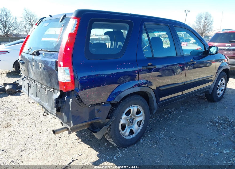 2006 HONDA CR-V LX VIN: JHLRD68506C008902