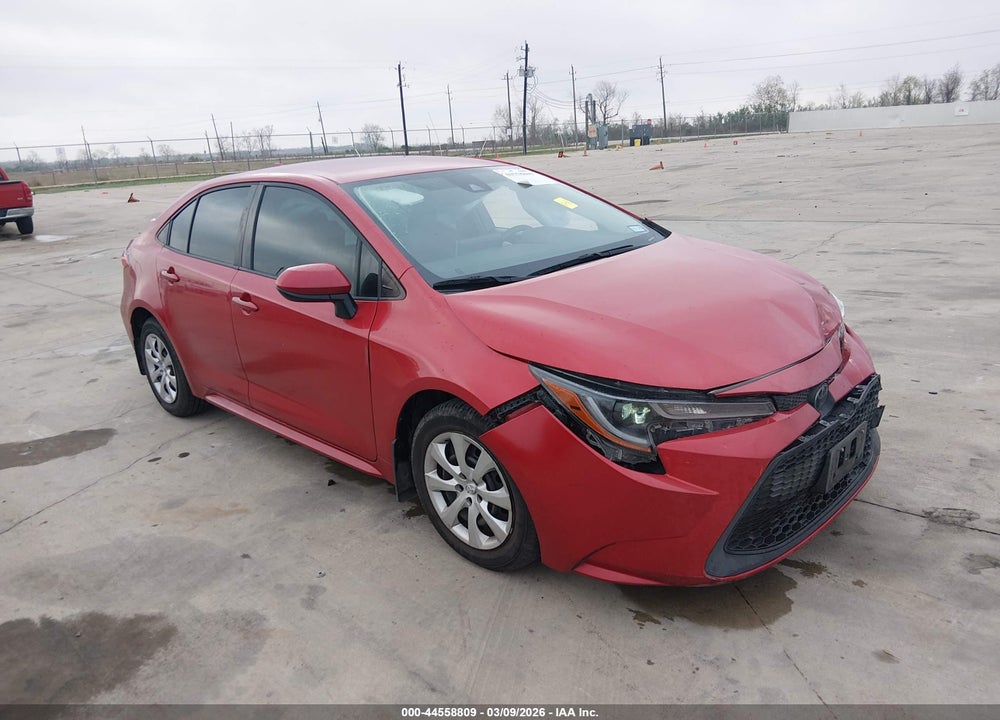2020 TOYOTA COROLLA LE VIN: JTDEPRAE8LJ108140