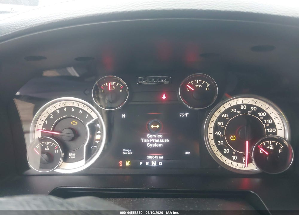 2013 RAM 1500 LAIE VIN: 1C6RR6NT0DS529534