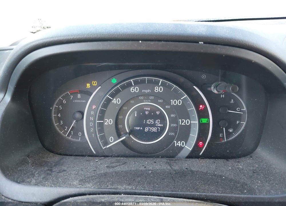 2014 HONDA CR-V LX VIN: 5J6RM4H33EL092884