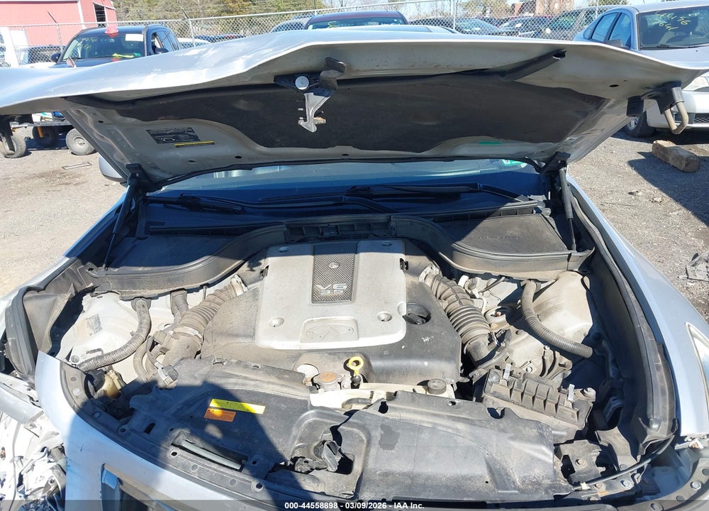 2008 INFINITI G35X VIN: JNKBV61F38M265515