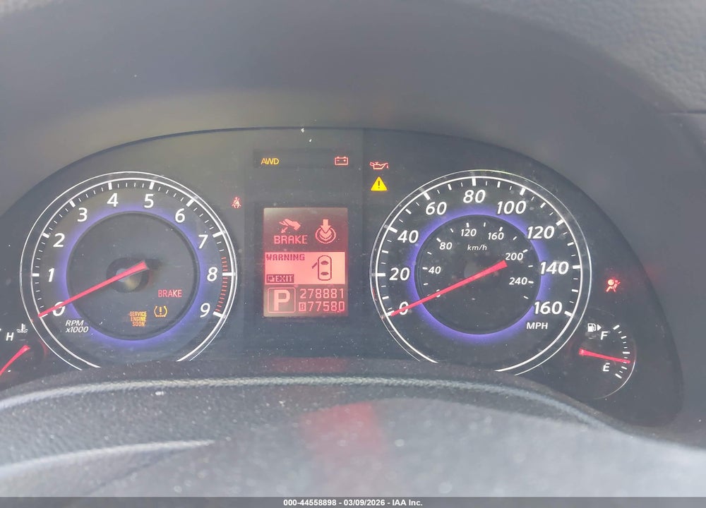 2008 INFINITI G35X VIN: JNKBV61F38M265515