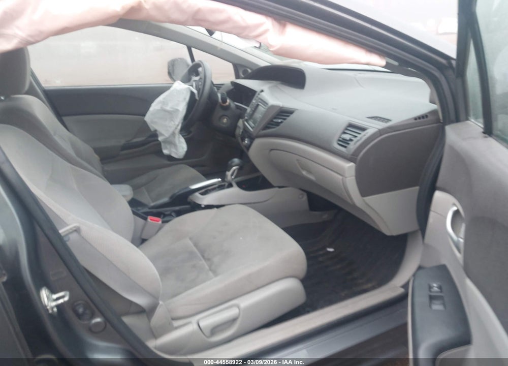 2012 HONDA CIVIC EX VIN: 19XFB2F81CE015096