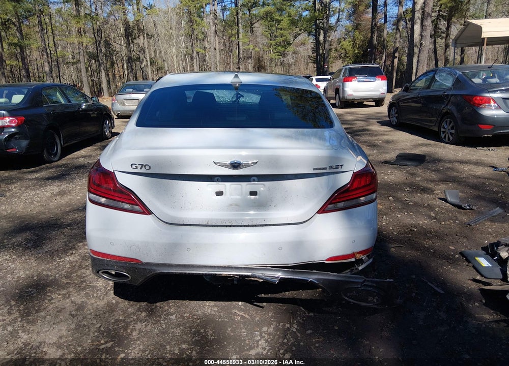 2021 GENESIS G70 3.3T AWD VIN: KMTG34LE9MU076675