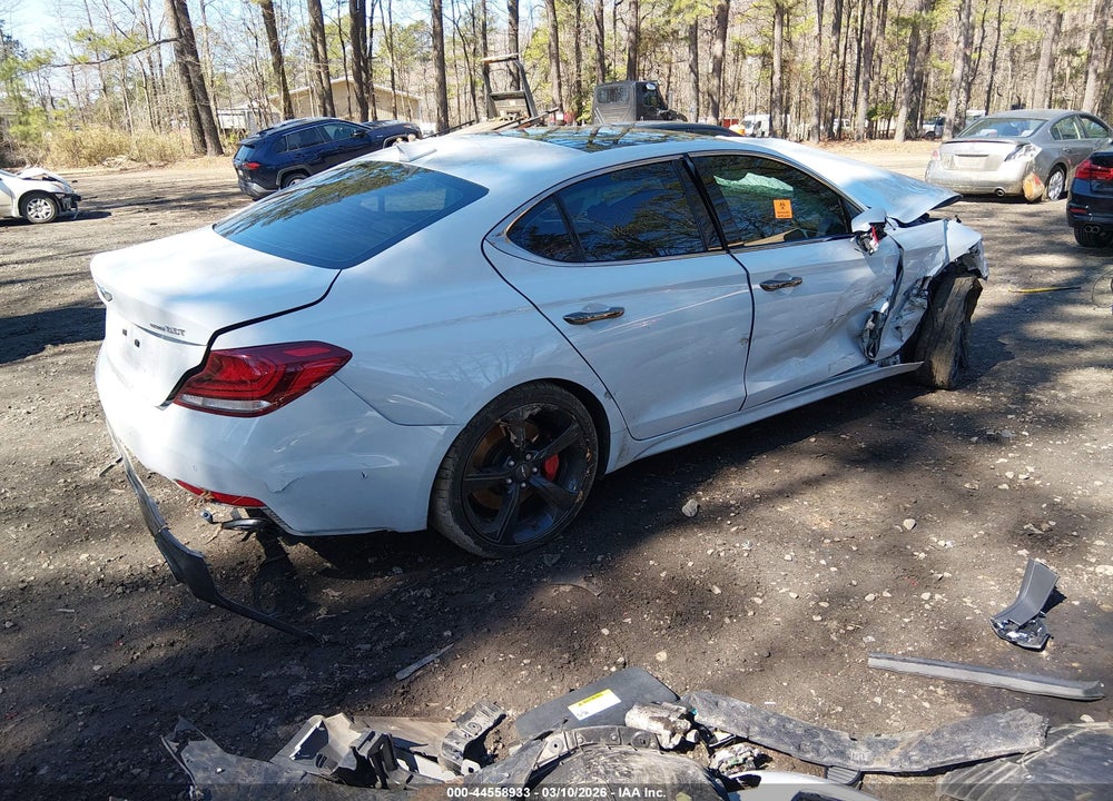 2021 GENESIS G70 3.3T AWD VIN: KMTG34LE9MU076675