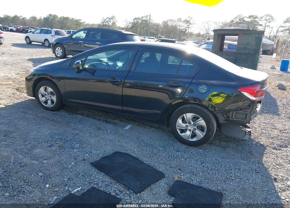 2015 HONDA CIVIC LX VIN: 2HGFB2F58FH563788