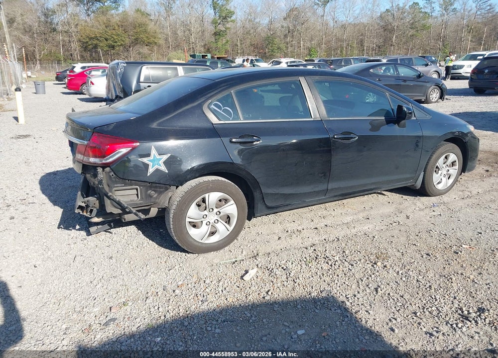 2015 HONDA CIVIC LX VIN: 2HGFB2F58FH563788