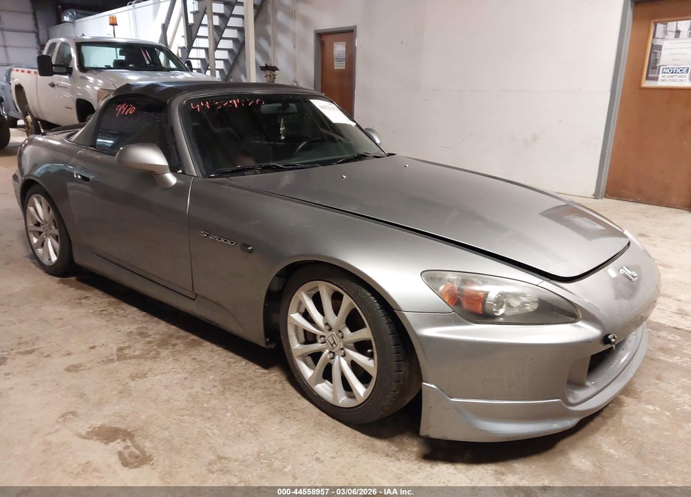 2008 HONDA S2000 VIN: JHMAP21468S002184