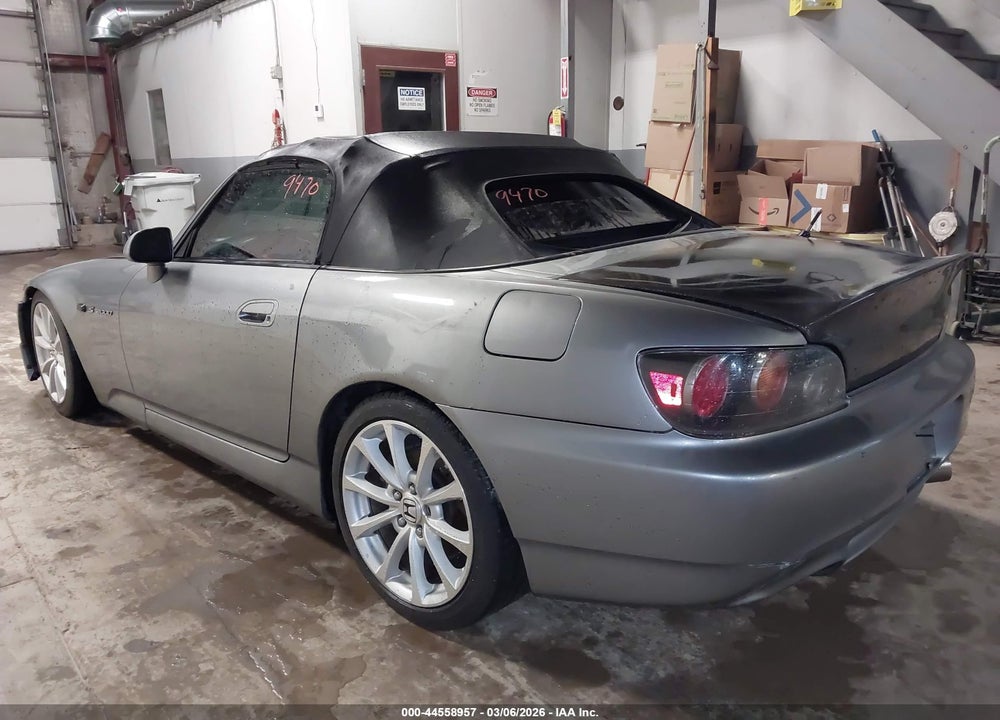 2008 HONDA S2000 VIN: JHMAP21468S002184