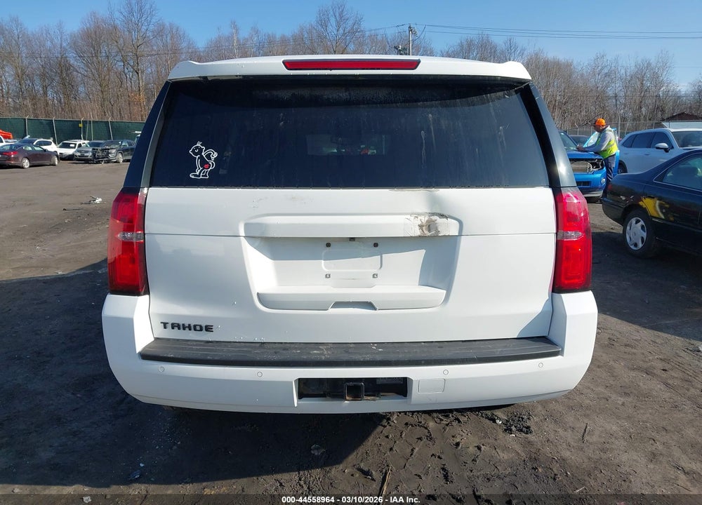 2018 CHEVROLET TAHOE COMMERCIAL FLEET VIN: 1GNSKDEC5JR251288
