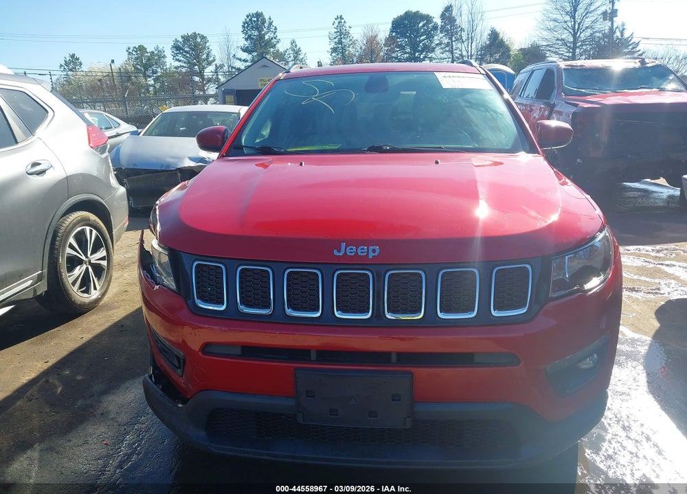2018 JEEP COMPASS SUN AND WHEEL FWD VIN: 3C4NJCBB5JT462769