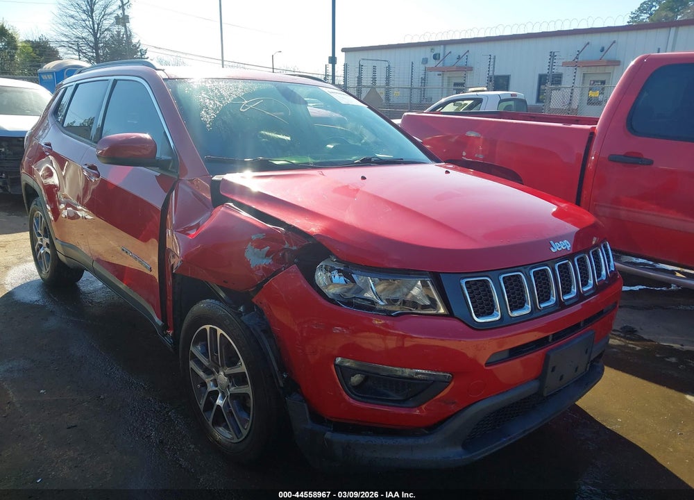 2018 JEEP COMPASS SUN AND WHEEL FWD VIN: 3C4NJCBB5JT462769