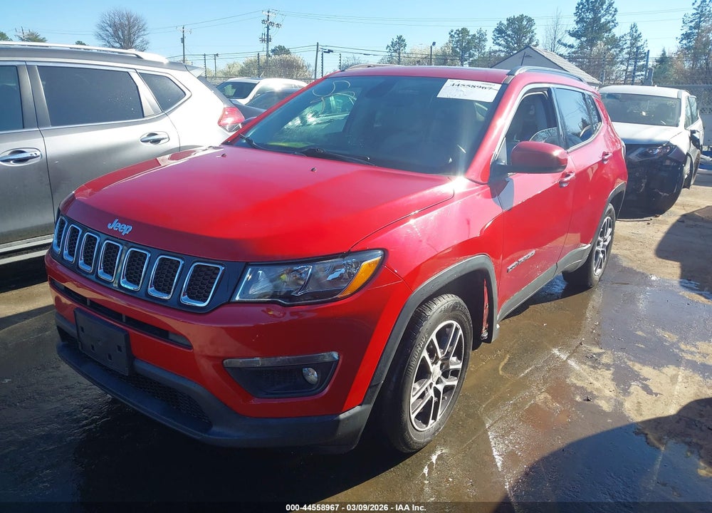 2018 JEEP COMPASS SUN AND WHEEL FWD VIN: 3C4NJCBB5JT462769