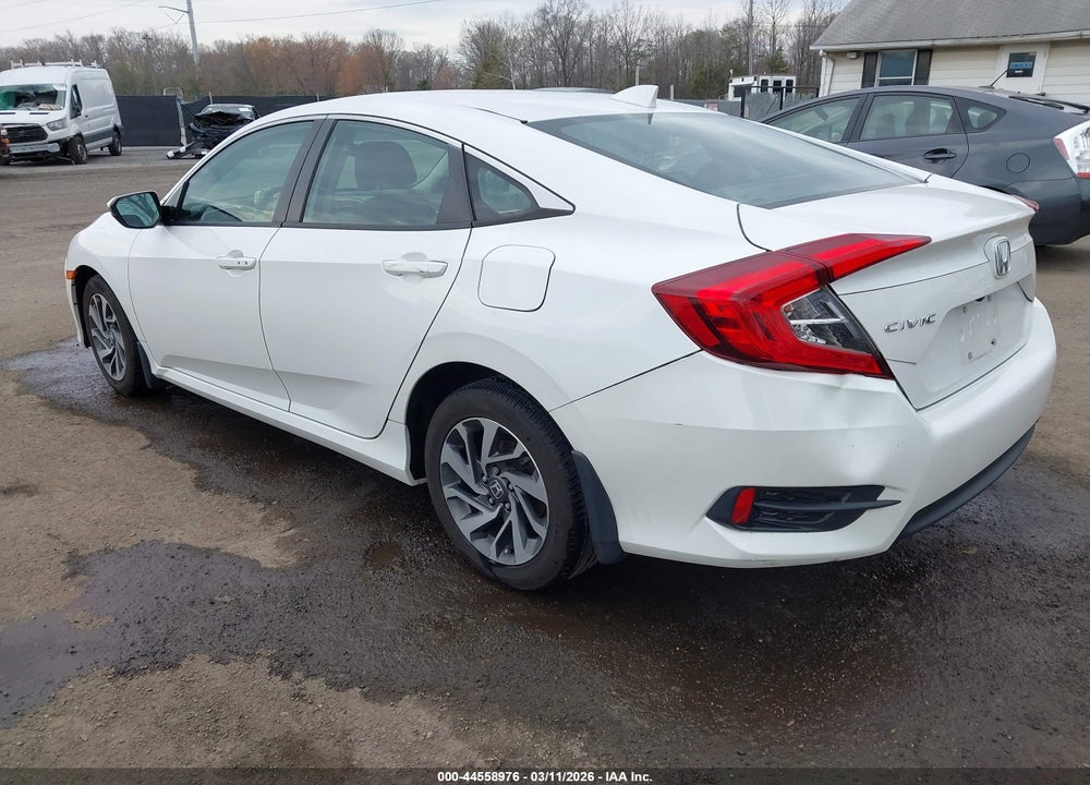 2018 HONDA CIVIC EX VIN: 19XFC2F74JE038647