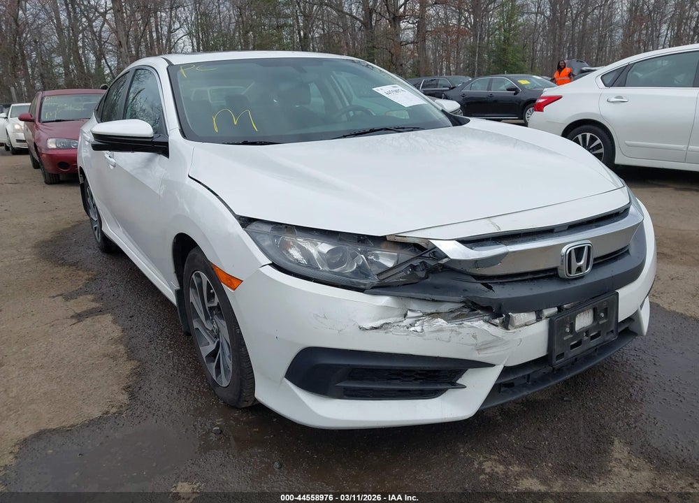 2018 HONDA CIVIC EX VIN: 19XFC2F74JE038647