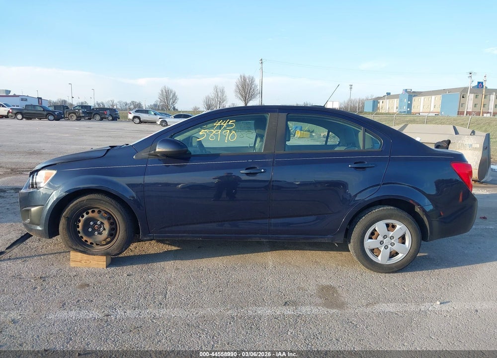 2015 CHEVROLET SONIC LS AUTO VIN: 1G1JA5SH6F4159326