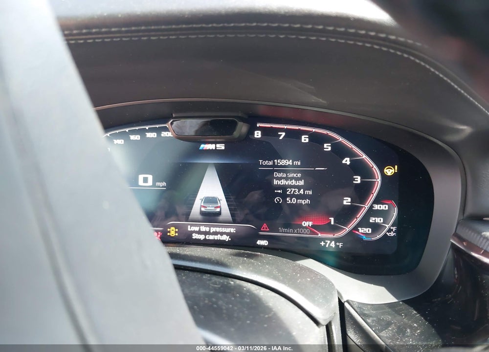 2023 BMW M5 VIN: WBS83CH00PCL73119
