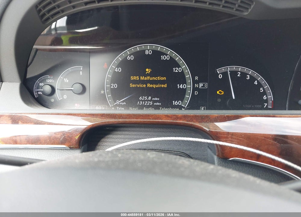 2012 MERCEDES-BENZ S 550 VIN: WDDNG7DBXCA464200