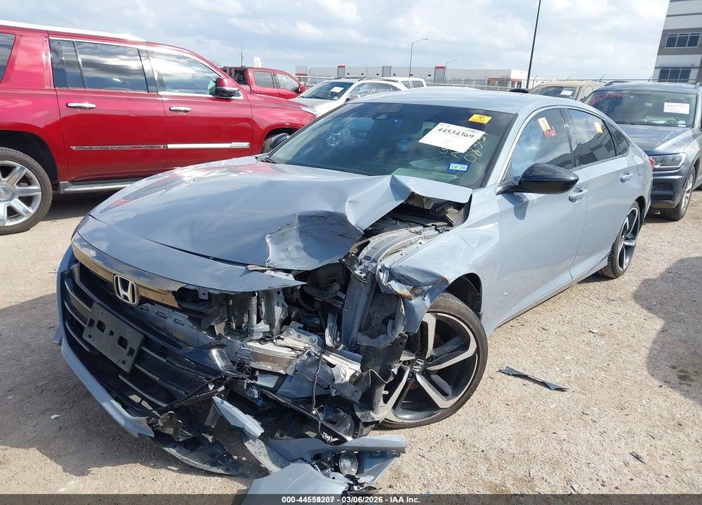 2022 HONDA ACCORD SPORT VIN: 1HGCV1F33NA083139