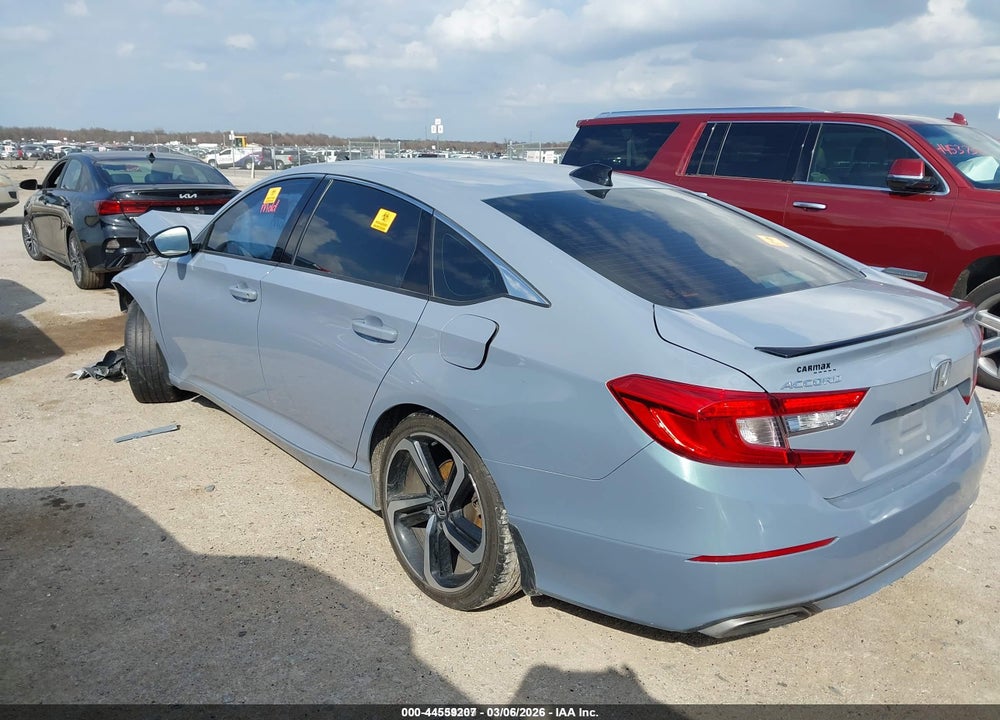 2022 HONDA ACCORD SPORT VIN: 1HGCV1F33NA083139
