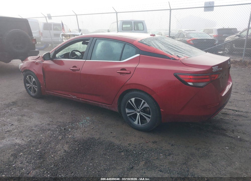 2020 NISSAN SENTRA SV XTRONIC CVT VIN: 3N1AB8CV9LY221033