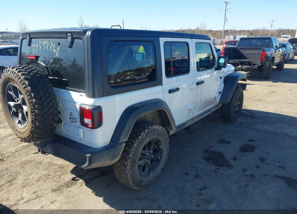 2023 JEEP WRANGLER 4-DOOR WILLYS 4X4 VIN: 1C4HJXDGXPW503588