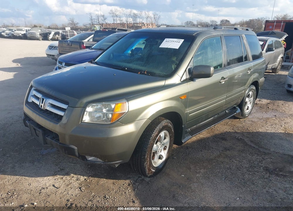 2006 HONDA PILOT EX-L VIN: 5FNYF28696B046863