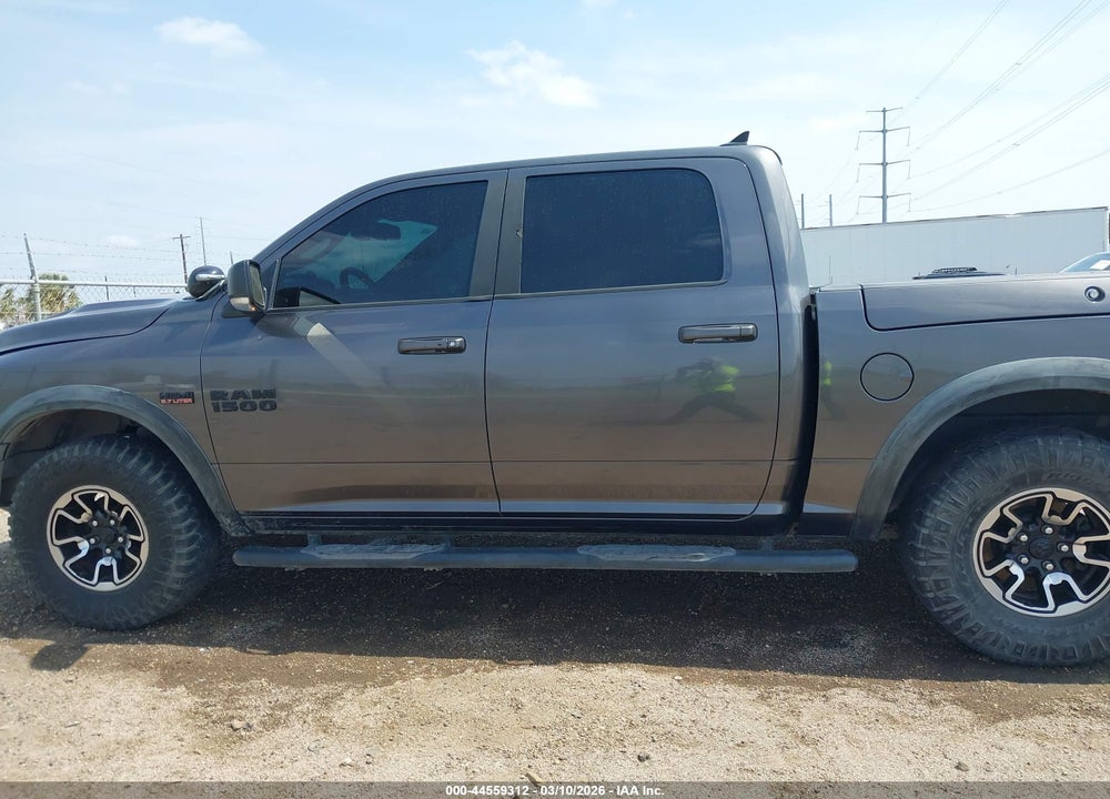 2016 RAM 1500 REBEL VIN: 1C6RR7YT5GS143195