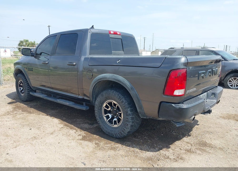 2016 RAM 1500 REBEL VIN: 1C6RR7YT5GS143195