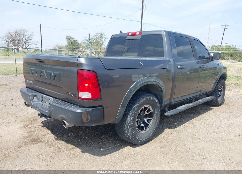 2016 RAM 1500 REBEL VIN: 1C6RR7YT5GS143195