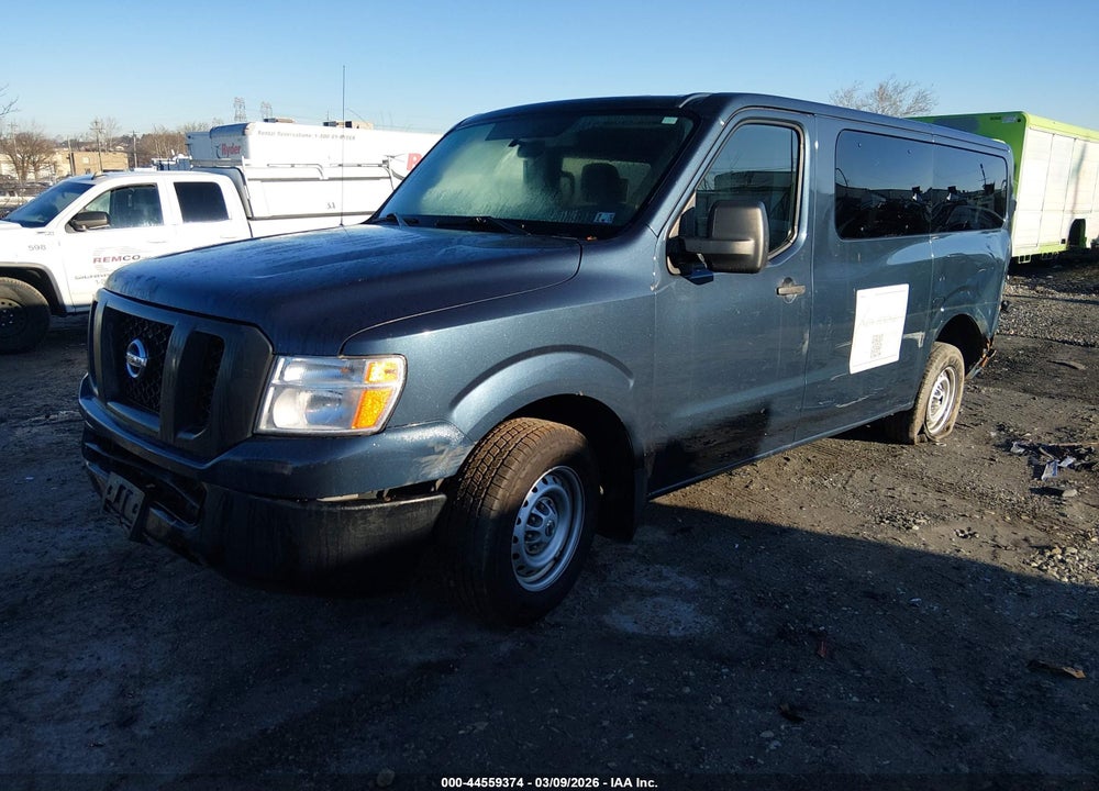 2017 NISSAN NV PASSENGER NV3500 HD S V6 VIN: 5BZBF0AAXHN851865