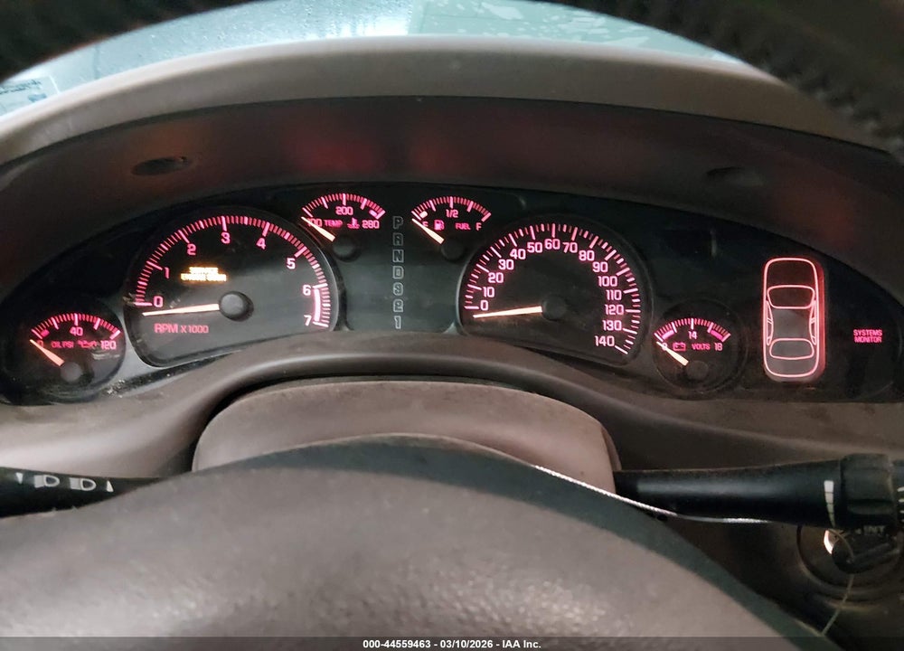 2002 PONTIAC BONNEVILLE SE VIN: 1G2HX54K624217401