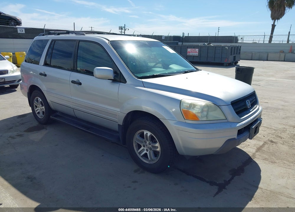 2004 HONDA PILOT EX-L VIN: 2HKYF18574H592058