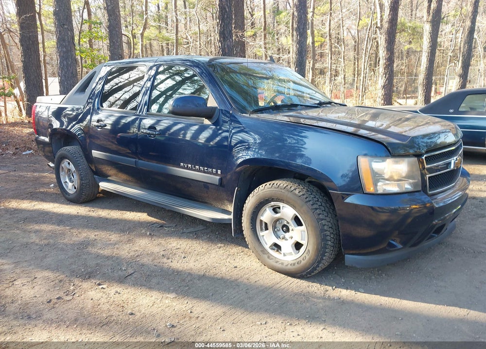 2007 CHEVROLET AVALANCHE 1500 LT VIN: 3GNFK12307G253348