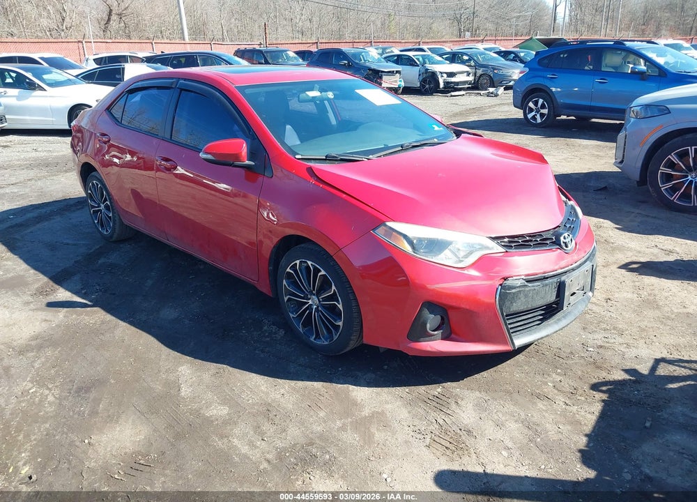 2014 TOYOTA COROLLA S PLUS VIN: 2T1BURHE6EC047709