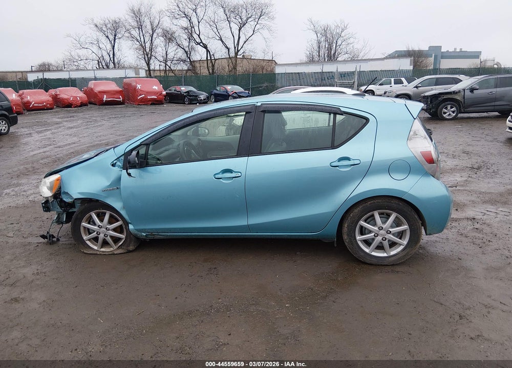 2012 TOYOTA PRIUS C FOUR VIN: JTDKDTB35C1007465