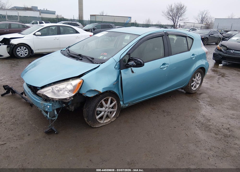 2012 TOYOTA PRIUS C FOUR VIN: JTDKDTB35C1007465