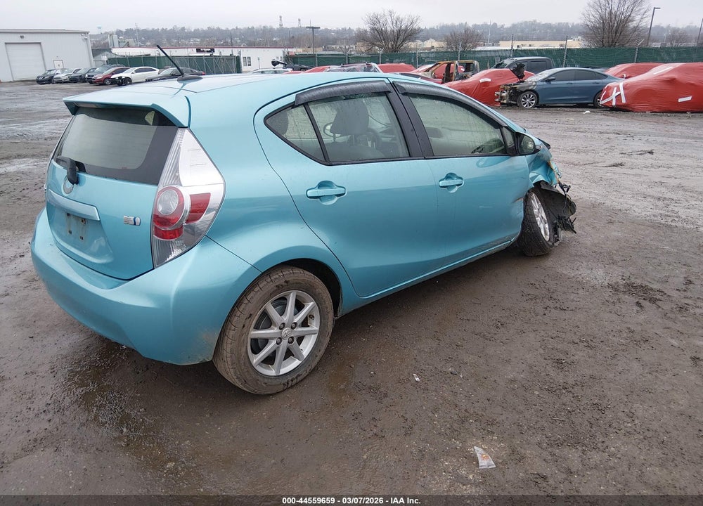 2012 TOYOTA PRIUS C FOUR VIN: JTDKDTB35C1007465