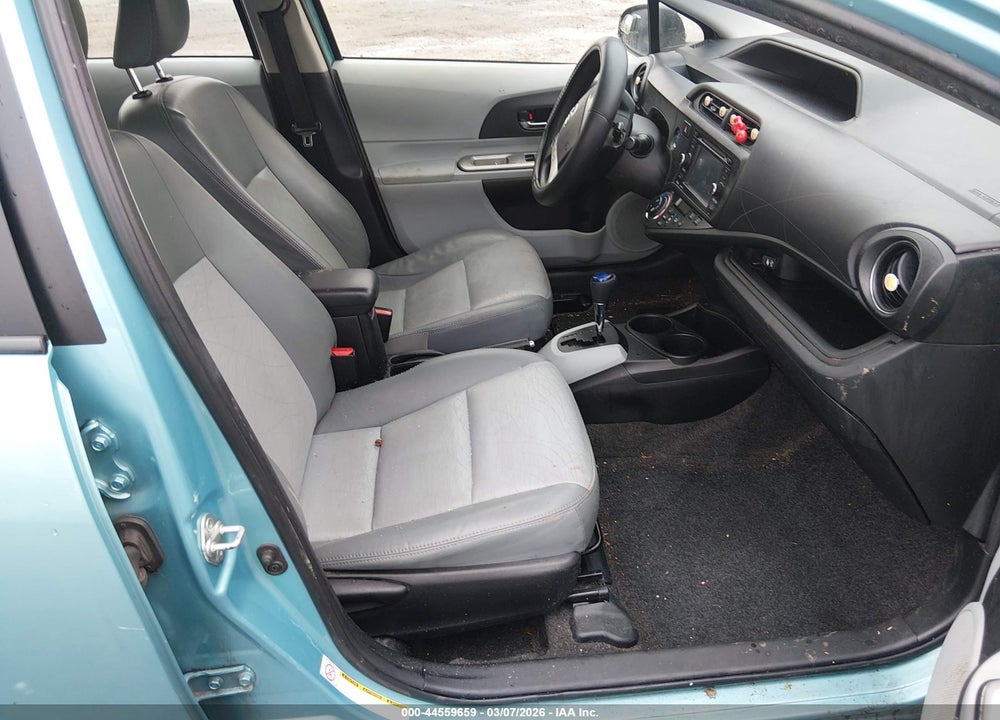 2012 TOYOTA PRIUS C FOUR VIN: JTDKDTB35C1007465