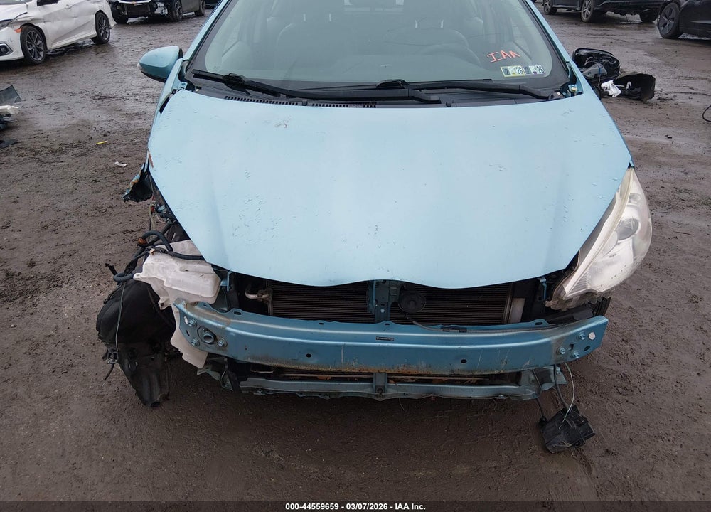 2012 TOYOTA PRIUS C FOUR VIN: JTDKDTB35C1007465