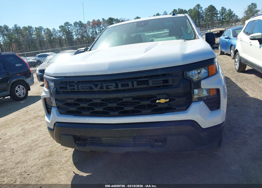 2025 CHEVROLET SILVERADO 1500 4WD  STANDARD BED WT VIN: 1GCRKAEK7SZ292567