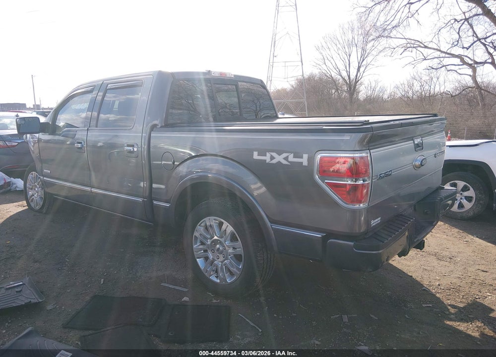 2013 FORD F-150 PLATINUM VIN: 1FTFW1ET0DFD99819