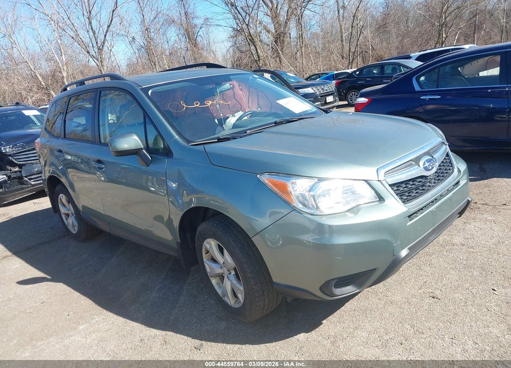 2016 SUBARU FORESTER 2.5I PREMIUM VIN: JF2SJADC8GH467535