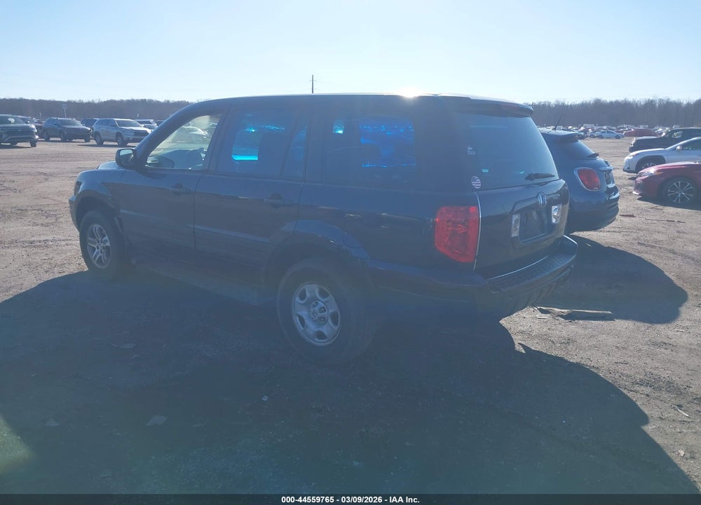 2004 HONDA PILOT LX VIN: 2HKYF18114H530216
