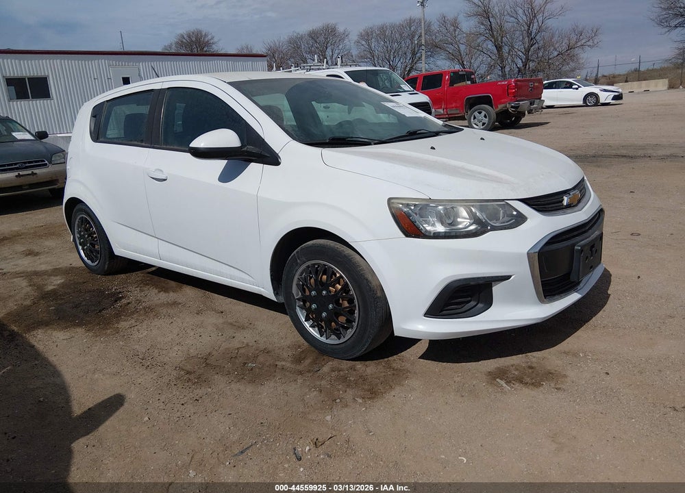 2017 CHEVROLET SONIC LT AUTO VIN: 1G1JG6SH2H4174509