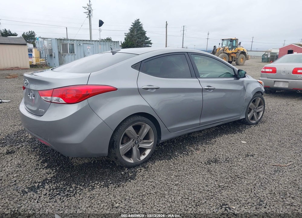 2012 HYUNDAI ELANTRA LIMITED (ULSAN PLANT) VIN: KMHDH4AE8CU279038