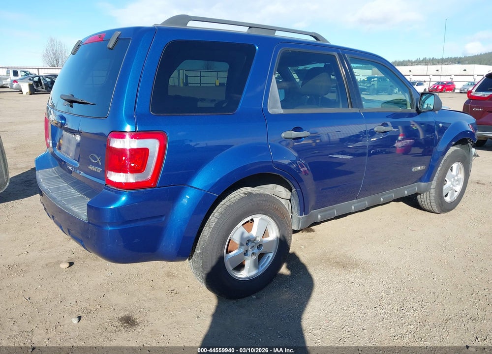 2008 FORD ESCAPE XLT VIN: 1FMCU93178KE46958