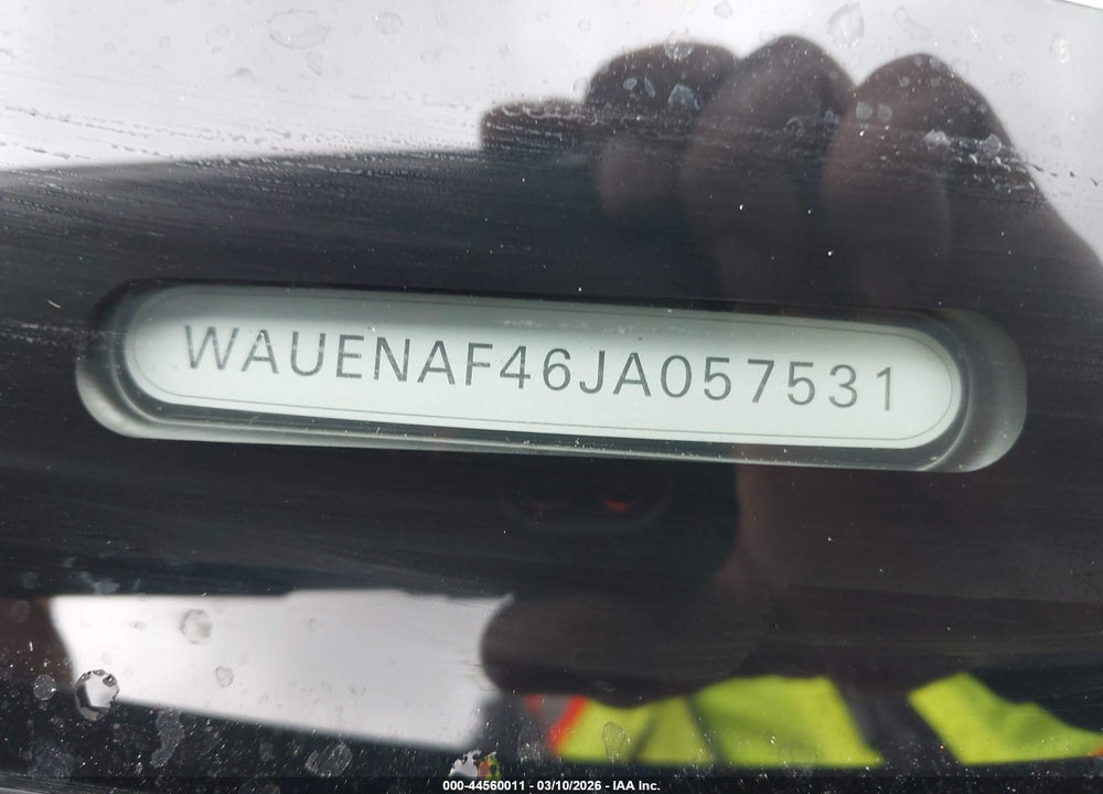 2018 AUDI A4 2.0T PREMIUM/2.0T TECH PREMIUM VIN: WAUENAF46JA057531