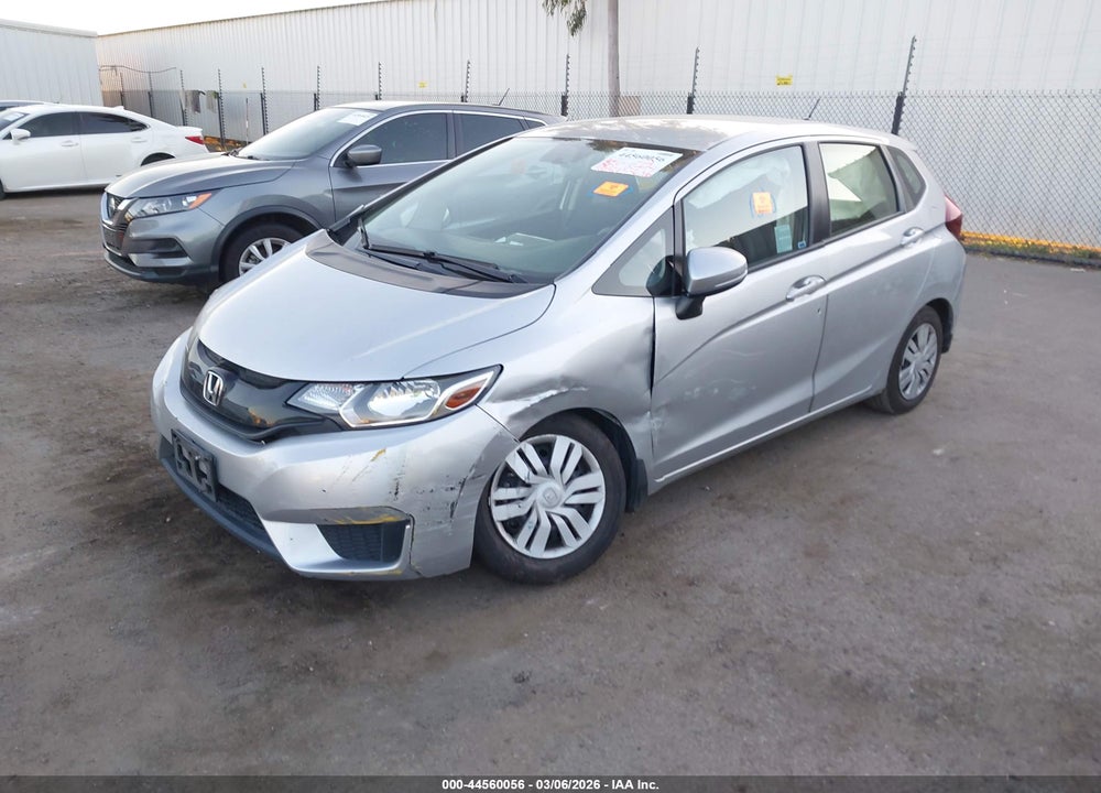 2016 HONDA FIT LX VIN: JHMGK5H53GX004730