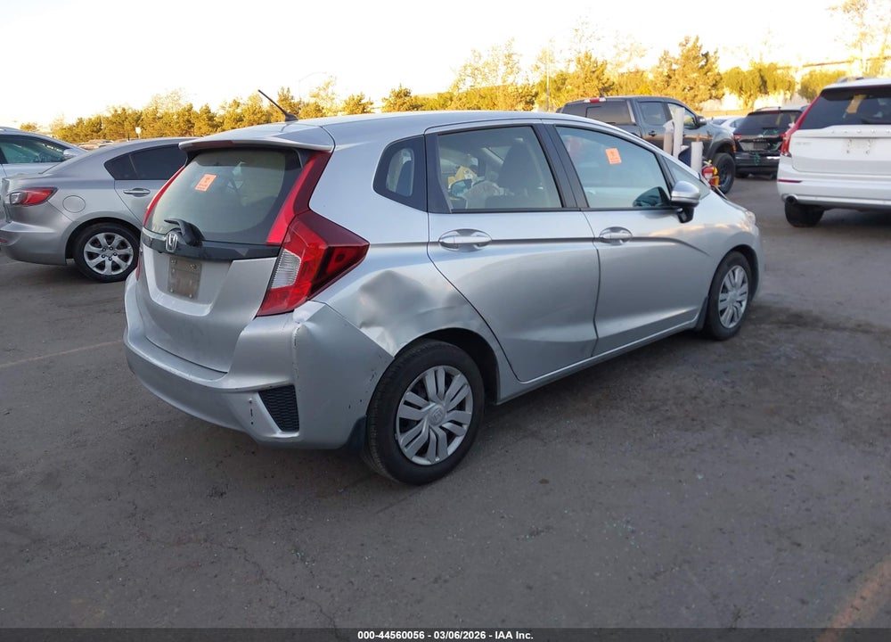 2016 HONDA FIT LX VIN: JHMGK5H53GX004730